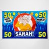 XXL Gevelvlag 50 jaar Sarah